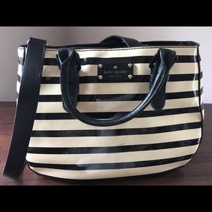 Kate Spade horizontal Stripe Tote Bag